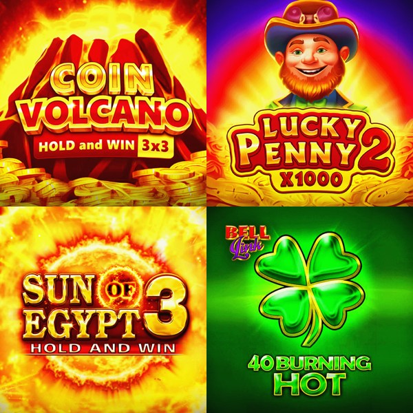 Real slot game screenshots from the Luks Casino games library